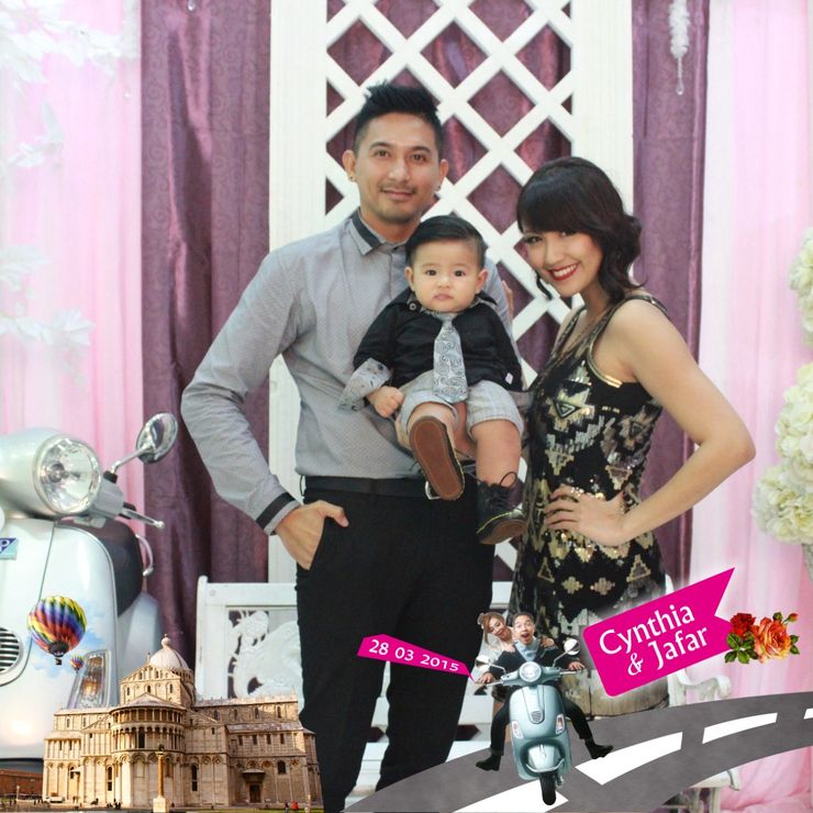 Mrs. Sharena family in Chintya & Jafar wedding. Central Jakarta.