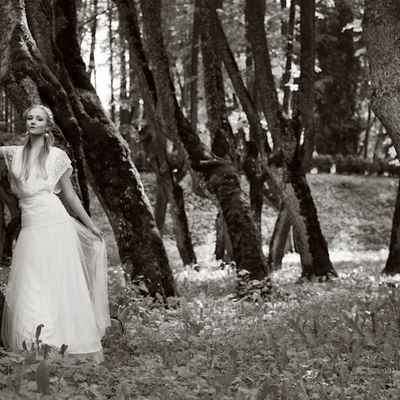 Vintage long wedding dresses