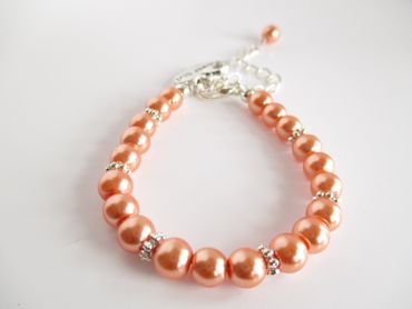 Orange bracelets, earrings, necklaces & other jewellery