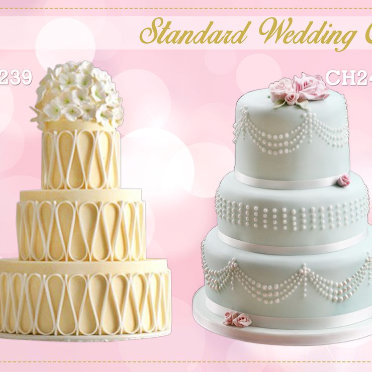 Standard Wedding Cakes