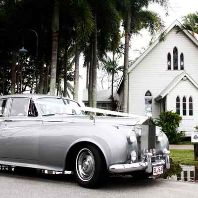 Grey wedding transport