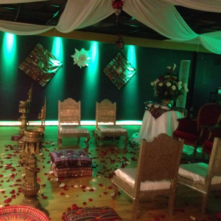 Banquet Hall (Decorations done by a private  party)