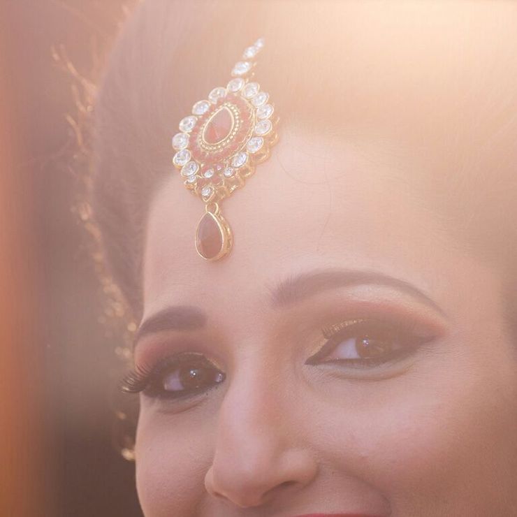 Bridal makeup of Suchi for her wedding