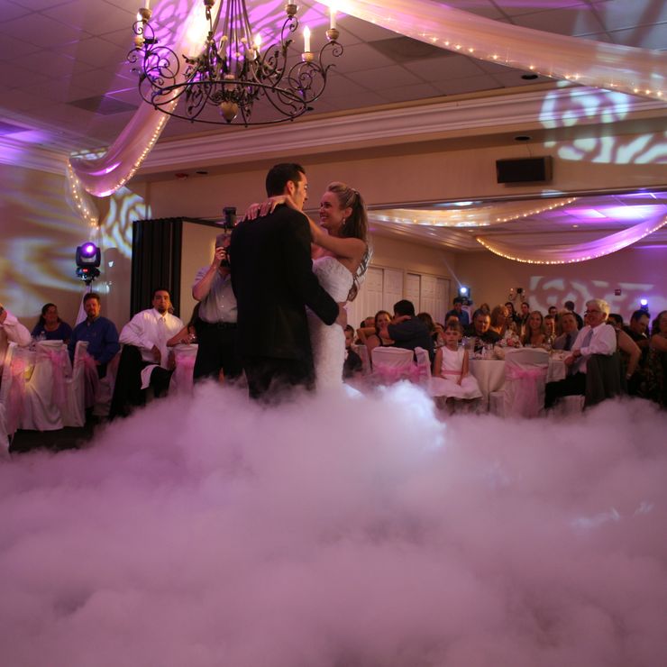 Wedding DJ Dancing On A Cloud