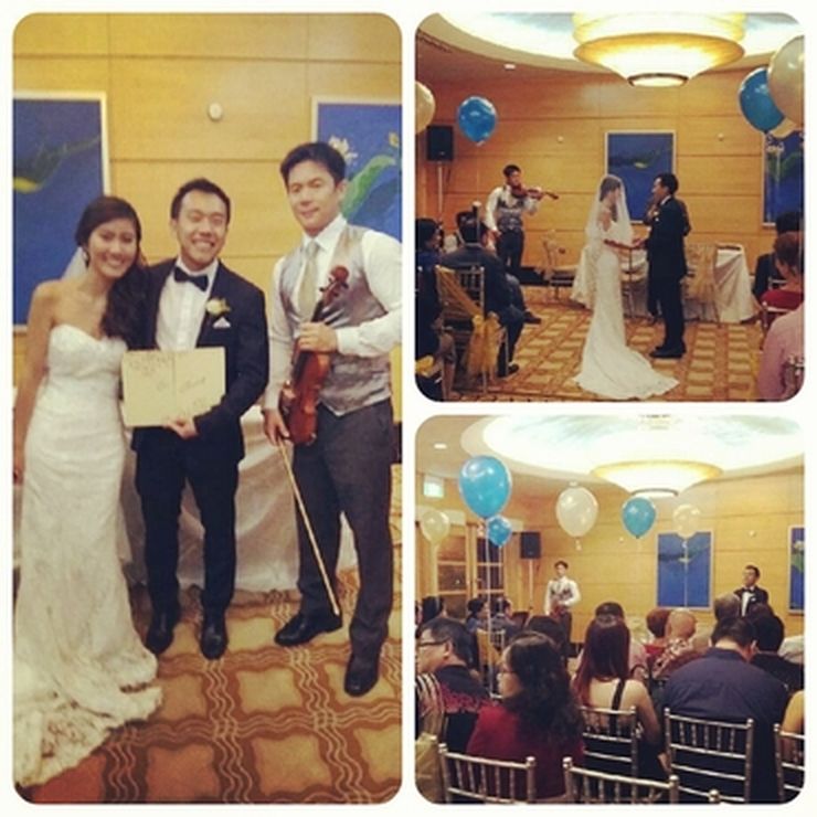 Solo violin for ROM @ Fullerton hotel