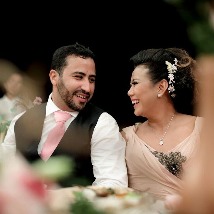 A Rose Gold Wedding at Villa Karang Putih