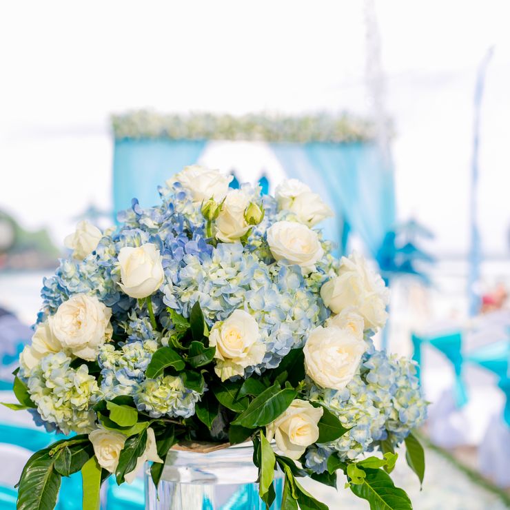 Wedding in Blue