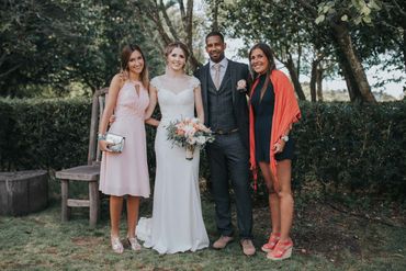 White outdoor long wedding dresses