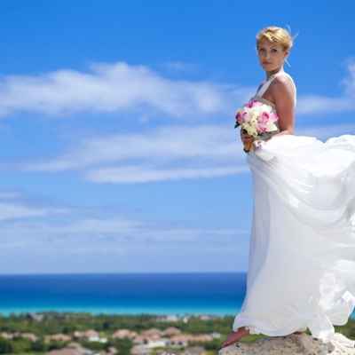 Mediterranean open wedding dresses