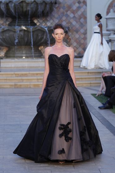 Black bridal style