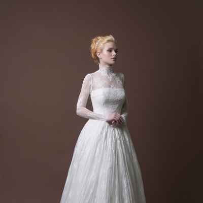 English corset wedding dresses