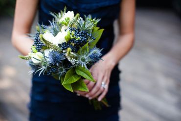 Black alternative wedding bouquet