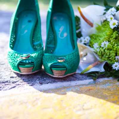 Green bridal style