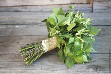 Rustic summer alternative wedding bouquet